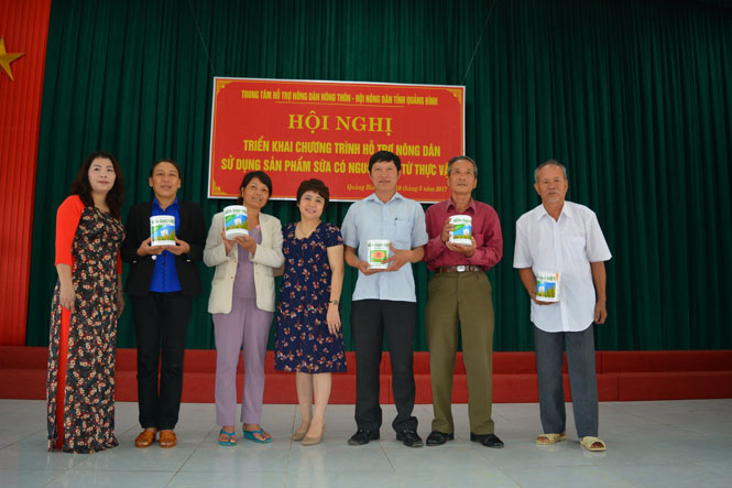 Hỗ trợ nông dân sử dụng sản phẩm sữa có nguồn gốc từ thực vật