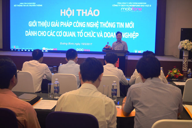 Giới thiệu giải pháp công nghệ thông tin cho cơ quan, tổ chức, doanh nghiệp