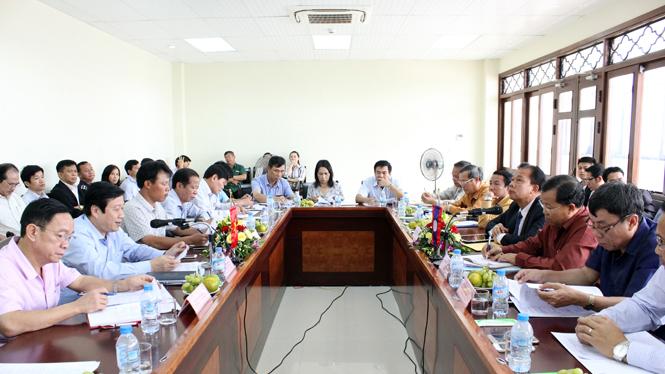 Tăng cường hợp tác, phát huy hiệu quả hoạt động cặp Cửa khẩu quốc tế Cha Lo-Nà Phàu