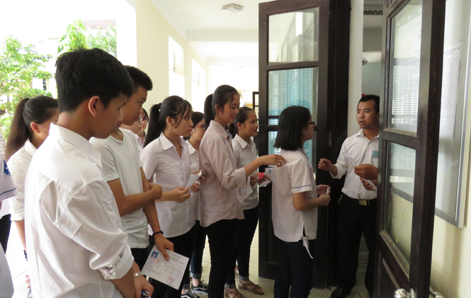 558 thí sinh thi tuyển vào lớp 10 Trường THPT chuyên Võ Nguyên Giáp