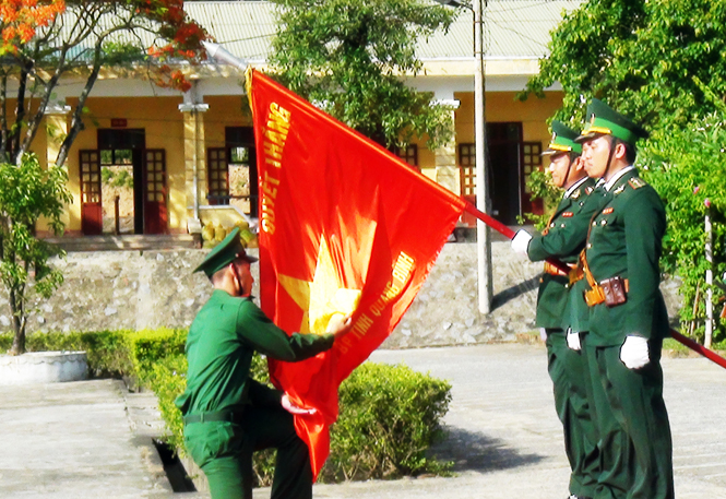 Bộ đội Biên phòng tỉnh tổ chức lễ tuyên thệ chiến sĩ mới