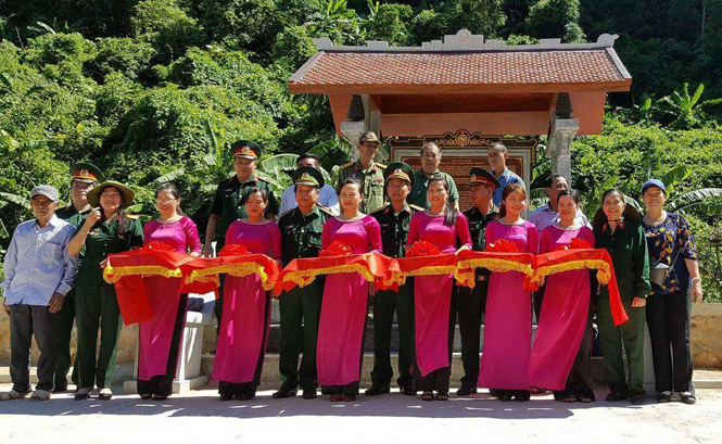 Khánh thành Nhà bia lịch sử Tổng trạm Thông tin A72