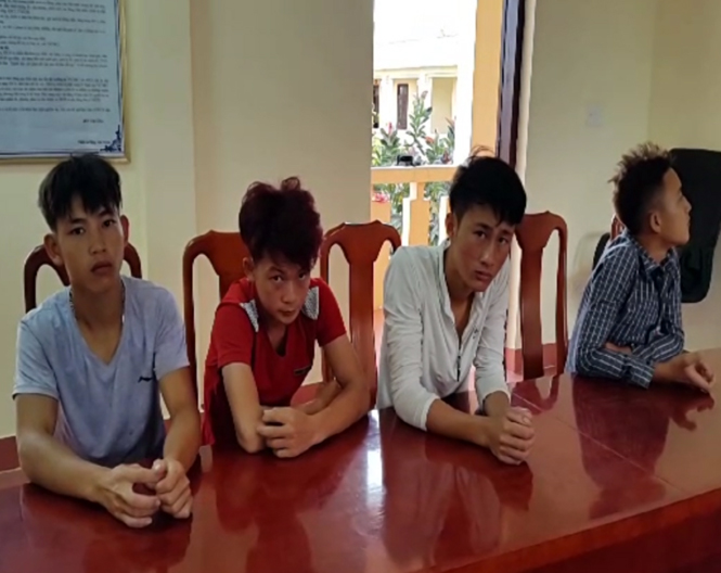 Bắt 4 đối tượng dùng mìn đánh bắt thủy sản trái phép