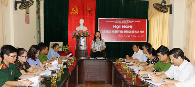 Thực hiện trợ giúp pháp lý 54 vụ việc cho 54 đối tượng
