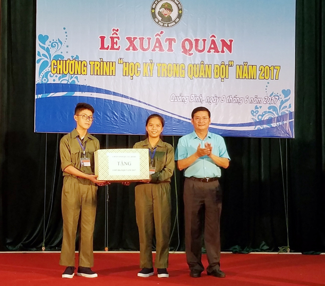 Lễ xuất quân "Học kỳ trong quân đội" năm 2017