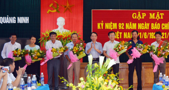 Quảng Ninh: Gặp mặt báo chí nhân kỷ niệm 92 năm ngày Báo chí Cách mạng Việt Nam
