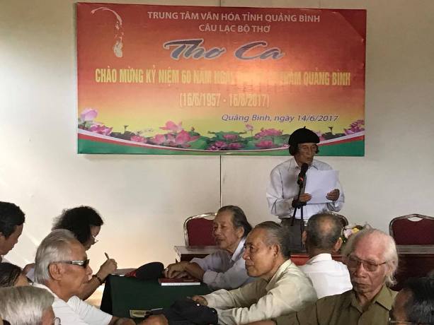 Câu lạc bộ thơ kỷ niệm 60 năm Ngày Bác Hồ về thăm Quảng Bình