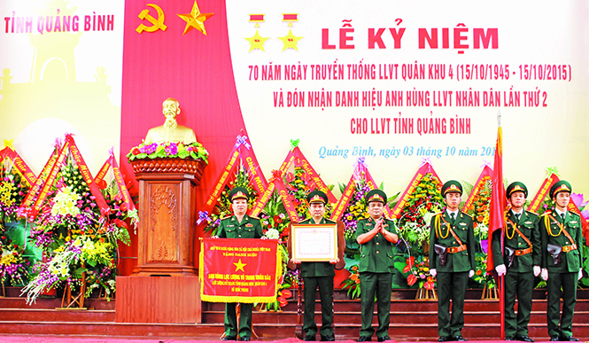 Lực lượng vũ trang Quảng Bình nhớ lời Bác dạy