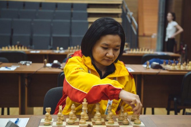 Bảo Trâm đánh bại ĐKVĐ nữ thế giới người Trung Quốc