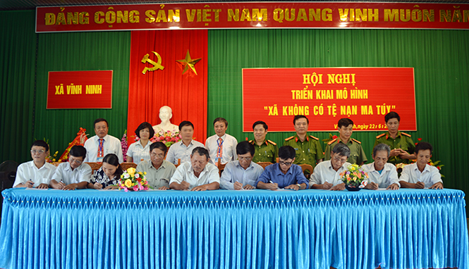 Mô hình "Xã không có tệ nạn ma túy" ở Vĩnh Ninh: Những kết quả bước đầu