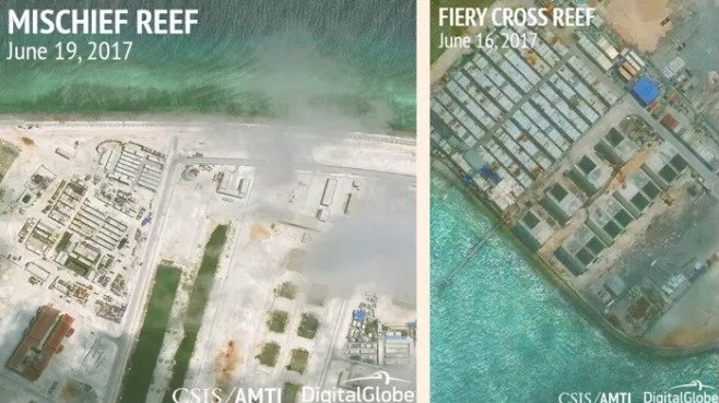 CSIS: Trung Quốc xây dựng các hầm chứa tên lửa mới ở Biển Đông
