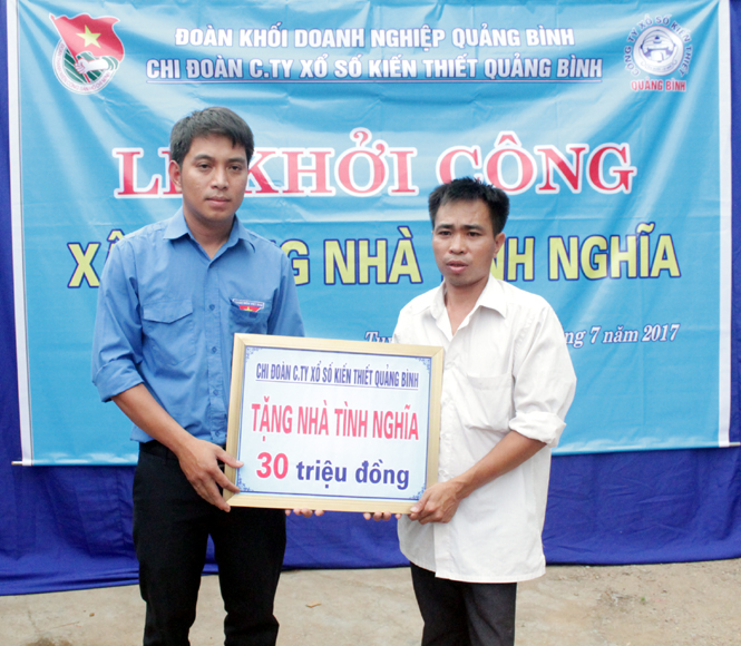 Khởi công xây dựng nhà tình nghĩa cho nạn nhân chất độc da cam