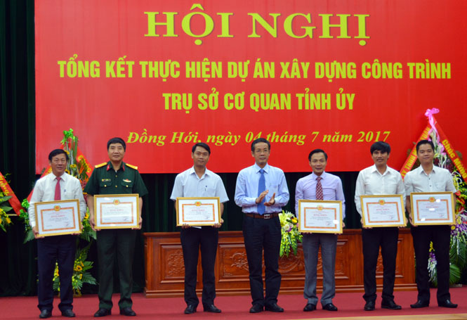 Tổng kết thực hiện dự án xây dựng công trình trụ sở cơ quan Tỉnh ủy
