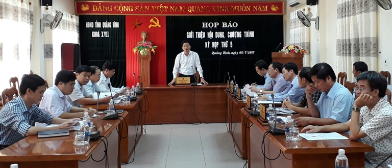 Kỳ họp thứ 5, HĐND tỉnh khóa XVII diễn ra từ ngày 11 đến 13-7