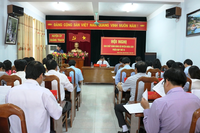 Quảng Trạch: Đạt nhiều kết quả quan trọng trên tất cả các lĩnh vực
