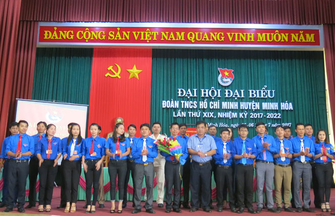 Đại hội đại biểu Đoàn TNCS Hồ Chí Minh huyện Minh Hóa lần thứ XIX, nhiệm kỳ 2017-2022
