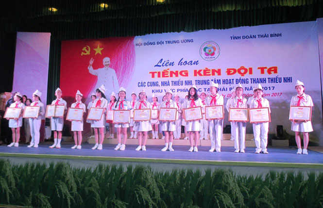 Nhà Thiếu nhi Quảng Bình giành giải nhất toàn đoàn liên hoan "Tiếng kèn Đội ta" khu vực phía Bắc
