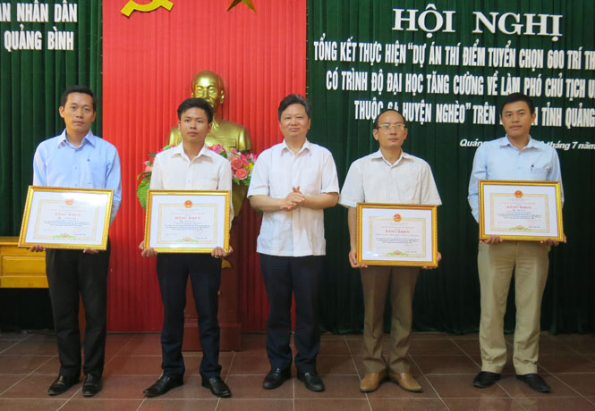 Tổng kết Dự án thí điểm tuyển chọn 600 trí thức trẻ
