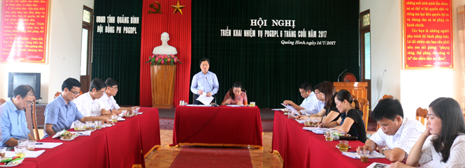 Nâng cao trách nhiệm của lãnh đạo các ngành, địa phương trong công tác phổ biến giáo dục pháp luật