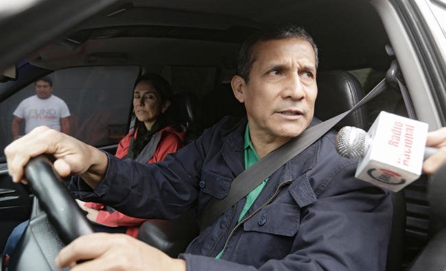 Cựu Tổng thống Peru Ollanta Humala bị tạm giam 18 tháng