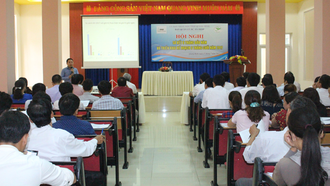 6 tháng đầu năm, Dự án SRDP đã thực hiện các hợp phần với kinh phí hơn 105 tỷ đồng