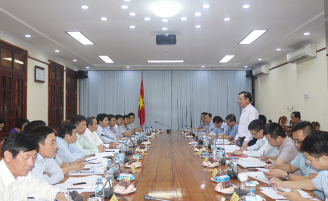 Đoàn công tác của Bộ Tài chính làm việc với tỉnh Quảng Bình