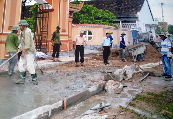 Đại Trạch với công tác đền ơn đáp nghĩa