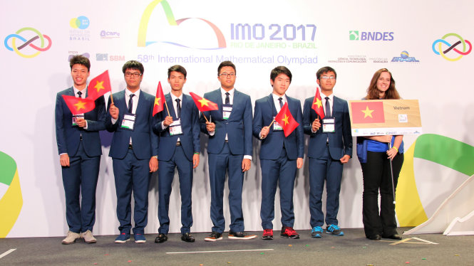 Việt Nam đạt thành tích kỷ lục trong 43 năm thi Olympic Toán quốc tế