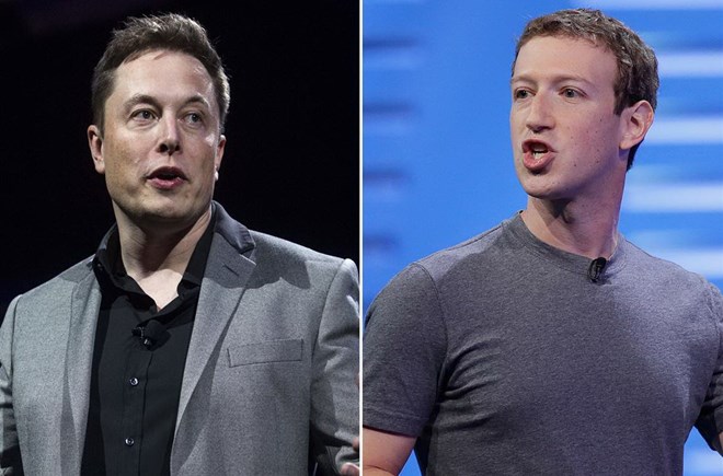 Elon Musk và Zuckerberg chỉ trích nhau gay gắt về trí tuệ nhân tạo