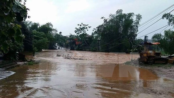 Mưa lớn diện rộng ở các tỉnh Bắc Bộ sẽ kéo dài trong 4 ngày tới