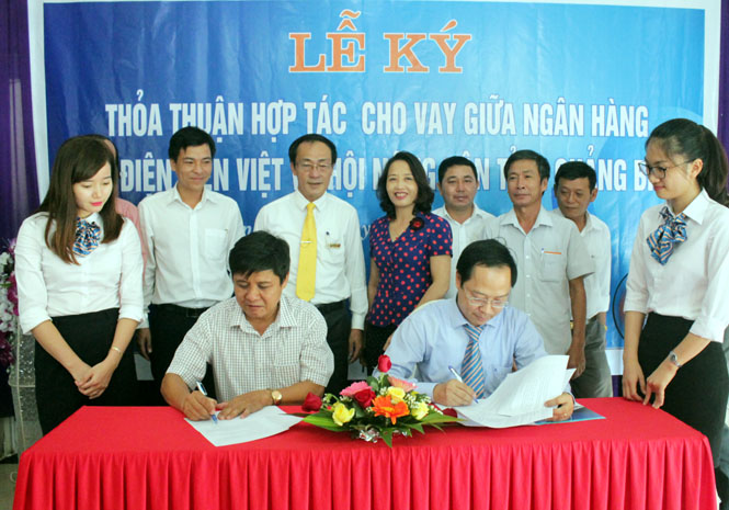 Nông dân sẽ dễ tiếp cận nguồn vốn vay từ Ngân hàng Liên Việt chi nhánh Quảng Bình