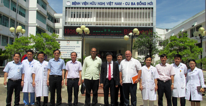 Đại sứ Cu Ba tại Việt Nam đến thăm và làm việc tại Quảng Bình