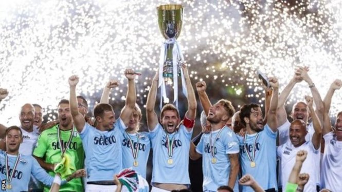 Điểm tin sáng 14-8: Hạ Juventus, Lazio đoạt Siêu cúp Ý