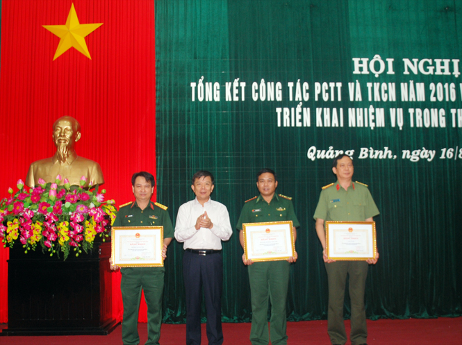 Thực hiện hiệu quả phương châm "4 tại chỗ" trong phòng, chống thiên tai, tìm kiếm cứu nạn