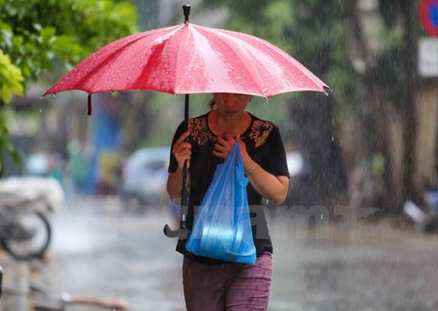 Các tỉnh Bắc Bộ tiếp tục mưa lớn, Hà Nội hửng nắng về chiều