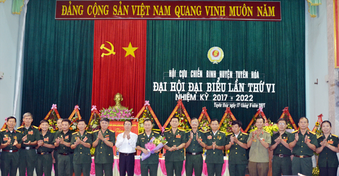 Đại hội đại biểu Hội CCB huyện Tuyên Hóa lần thứ VI, nhiệm kỳ 2017-2022
