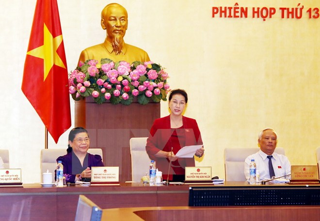 Bế mạc Phiên họp thứ 13 Ủy ban Thường vụ Quốc hội khóa XIV