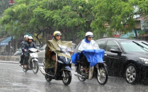 Thời tiết hôm nay: Mưa dông trên cả nước, trời mát mẻ