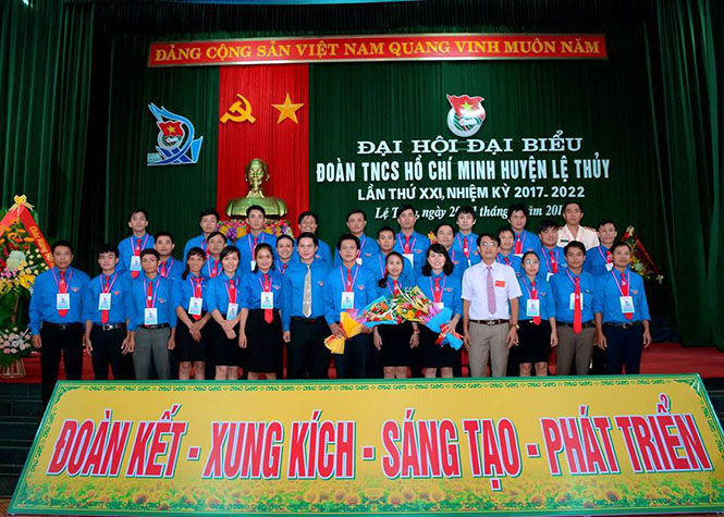 Đại hội Đoàn TNCS Hồ Chí Minh huyện Lệ Thủy nhiệm kỳ 2017-2022