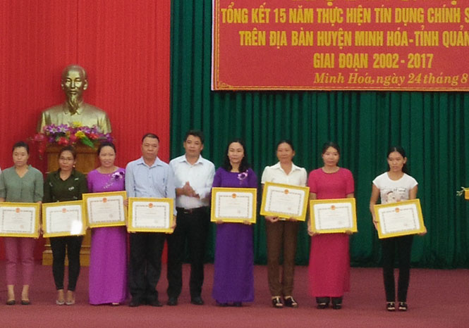 Minh Hóa: Trên 51.000 lượt hộ nghèo và các đối tượng chính sách khác được vay vốn