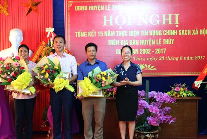 Lệ Thủy chú trọng giải ngân hiệu quả nguồn vốn tín dụng chính sách xã hội