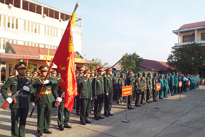 Thi đua quyết thắng, động lực để LLVT Tuyên Hóa hoàn thành tốt nhiệm vụ
