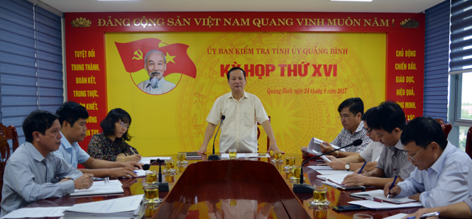 Ủy ban Kiểm tra Tỉnh ủy: Xem xét thi hành kỷ luật đối với một số cá nhân
