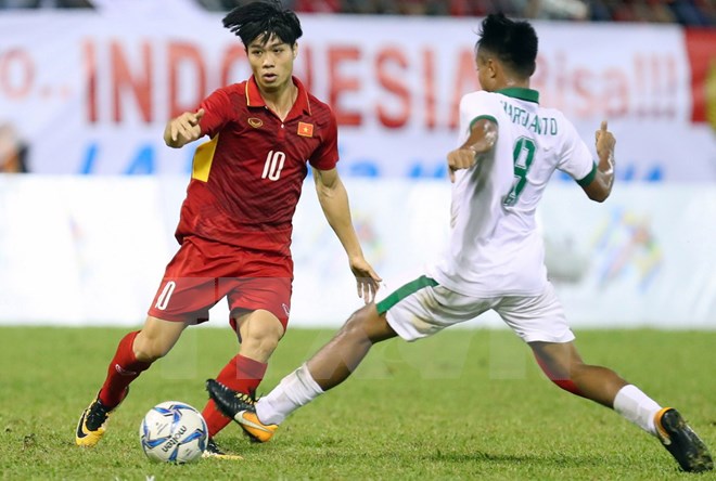 Công Phượng giành danh hiệu "Vua phá lưới bóng đá nam" SEA Games 29