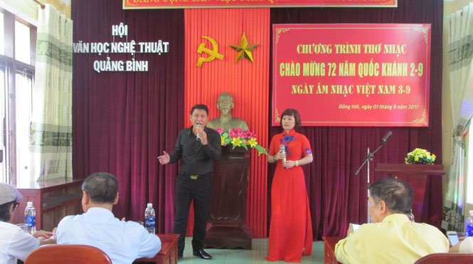 Giao lưu thơ, nhạc chào mừng Ngày Âm nhạc Việt Nam