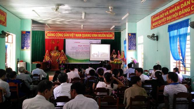Hội thảo tổng kết dự án "Phục hồi sau lũ"