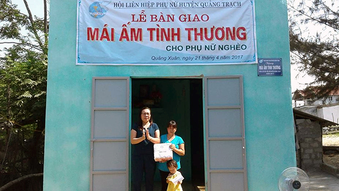 Những mái ấm cho phụ nữ nghèo