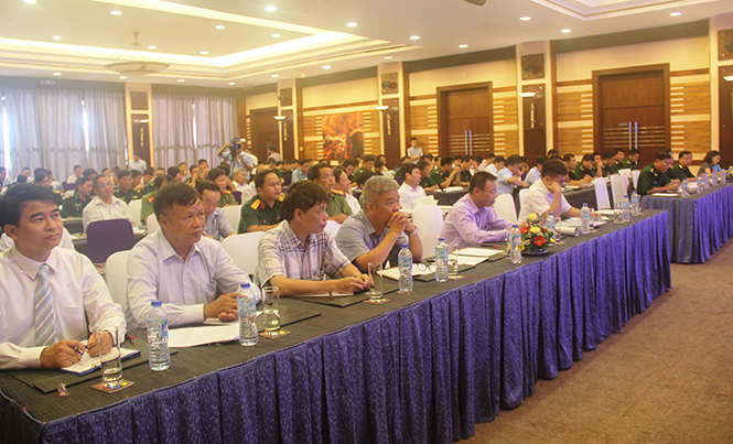 Tuyên truyền về công tác biên giới lãnh thổ cho cán bộ 4 tỉnh miền Trung