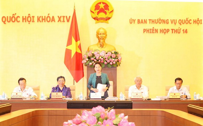 Khai mạc Phiên họp thứ 14 của Ủy ban Thường vụ Quốc hội
